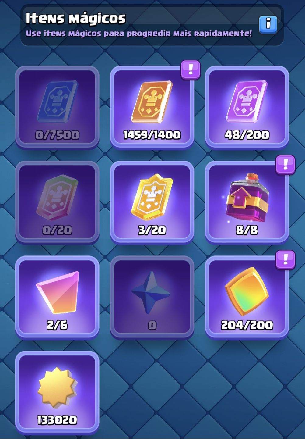 Conta clash Royale com 12.000 troféus (preço negociável)