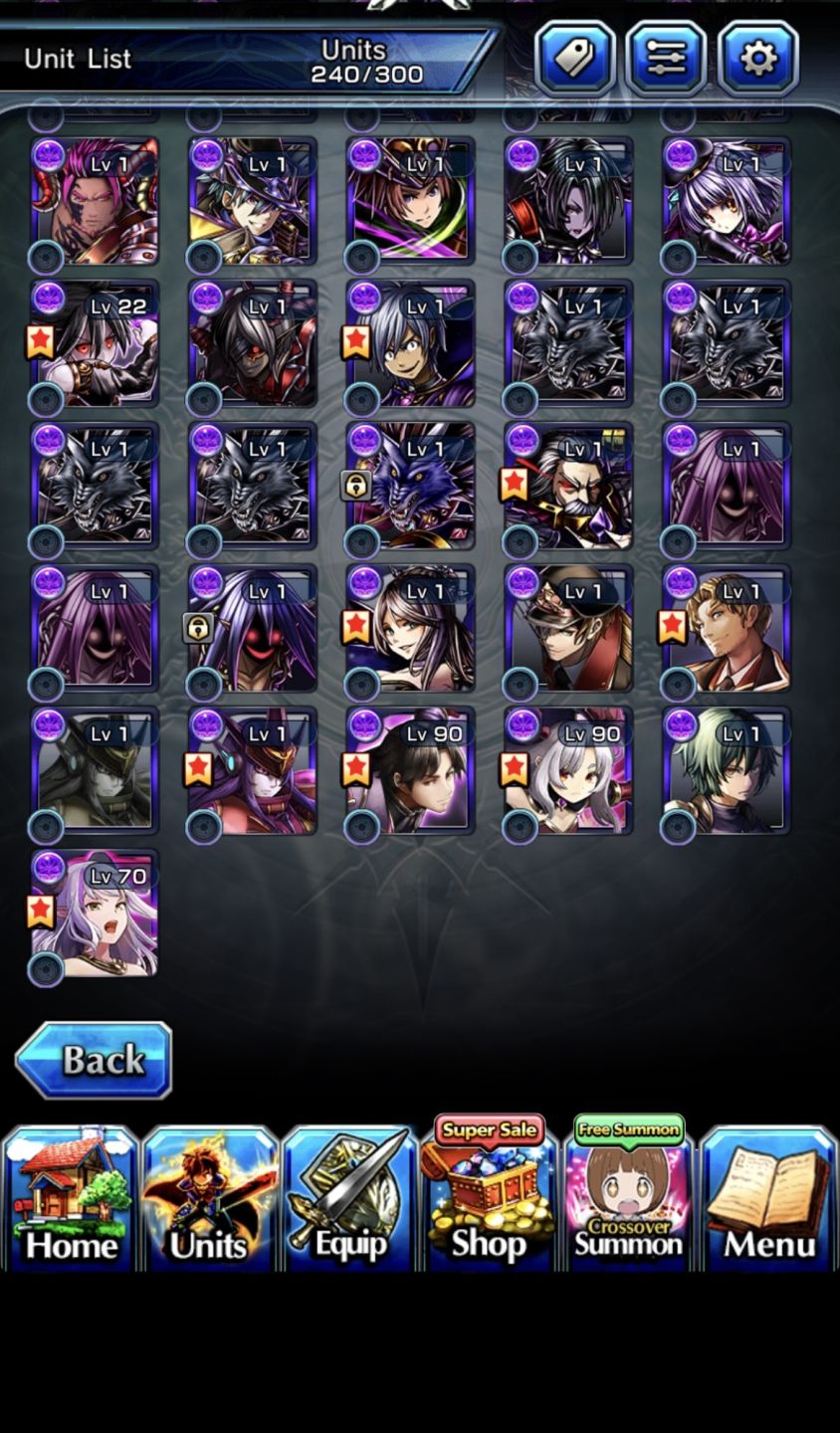 Grand summoners okarun,reimu,lilya imperial etc
