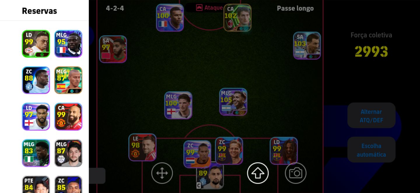 Conta efootball iniciante com enzo fernandez 105, power 2900+