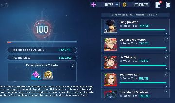 Conta end game com miro quase full