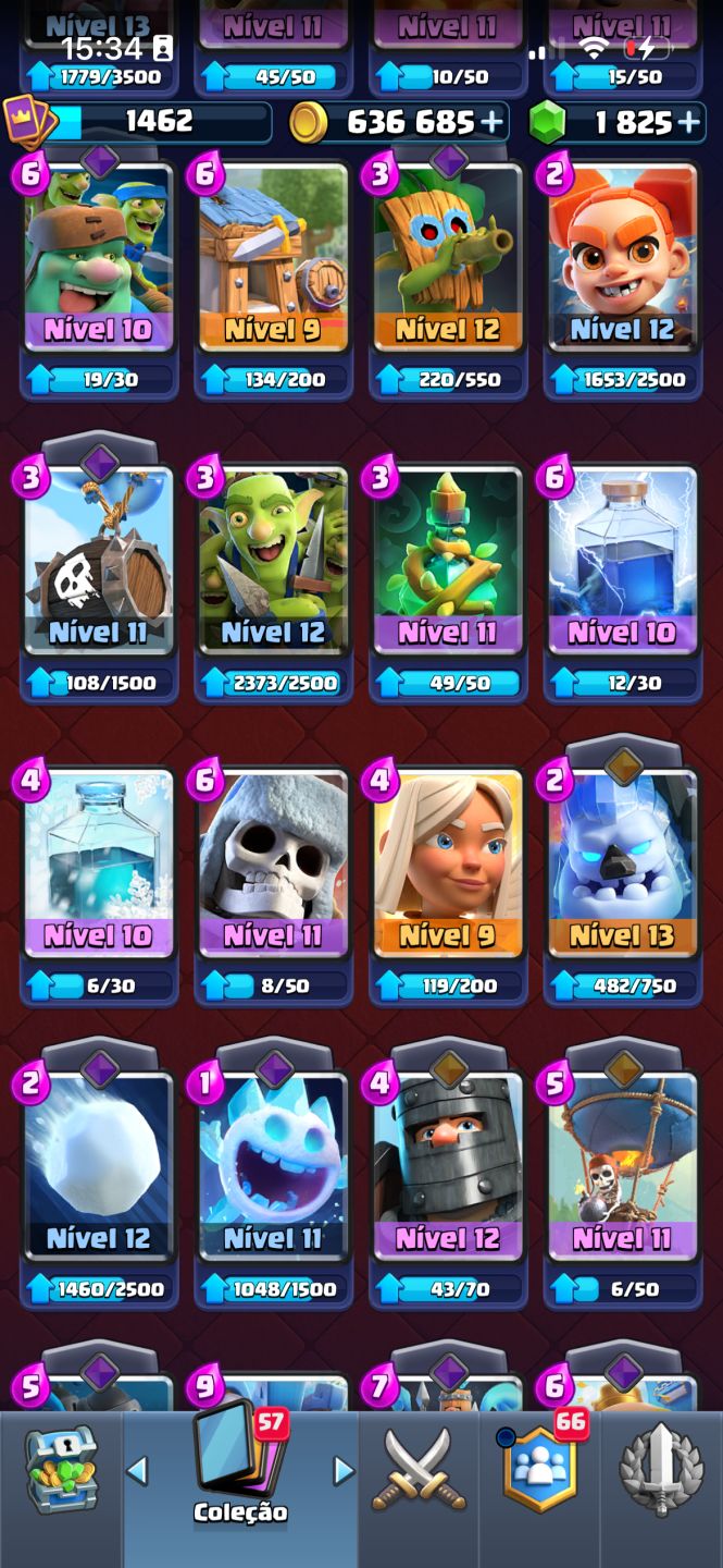 Conta Clash Royale 10k trofeus