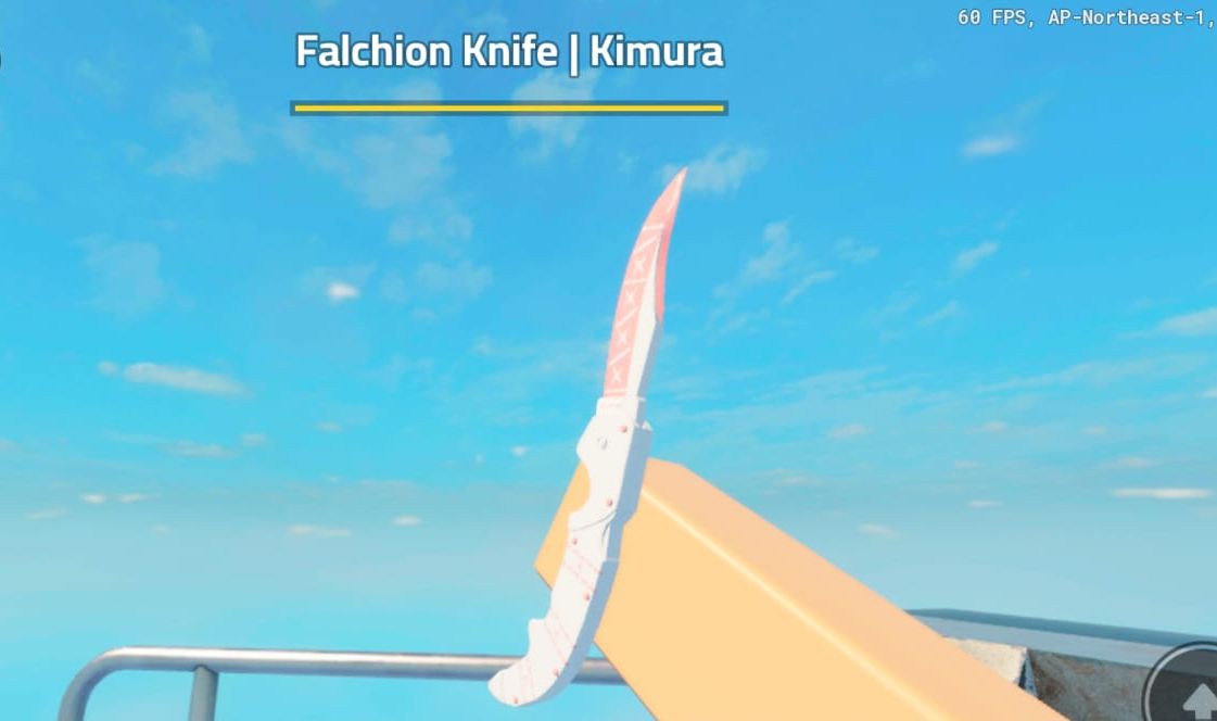 COUNTER BLOX | AK47 Weeb e itens Kimura's