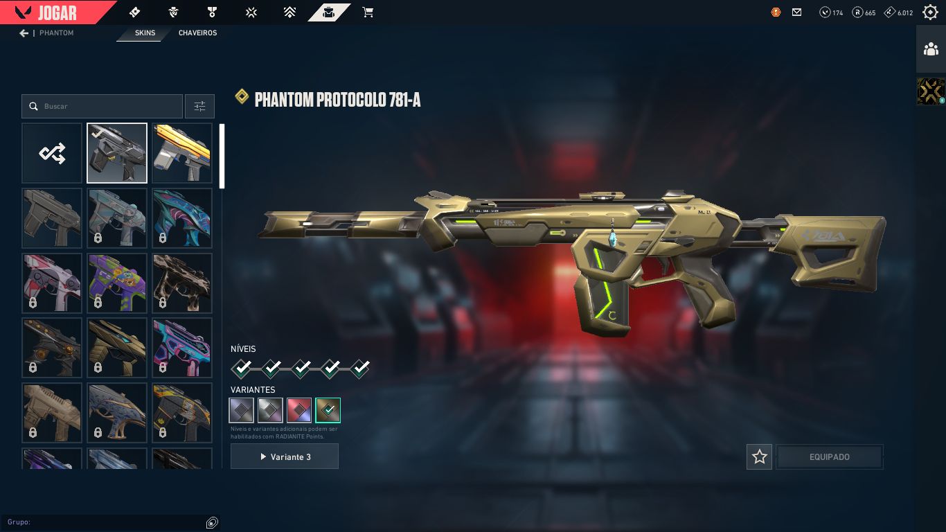 Conta valorant full acesso com skins