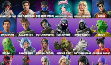 CONTA FORTNITE 34 SKINS SUPER BARATA