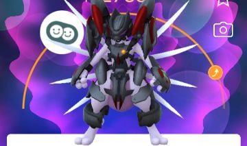 Conta de Pokémon go, com Mewtwo de armadura