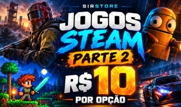 [PARTE 2] Contas Steam com Jogos | R.E.P.O., Terraria, My Summer Car e Mais