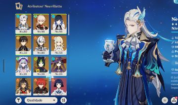 GENSHIN Allerchino, Neuvillet, Yelan, Kazuha, Zhongli e+