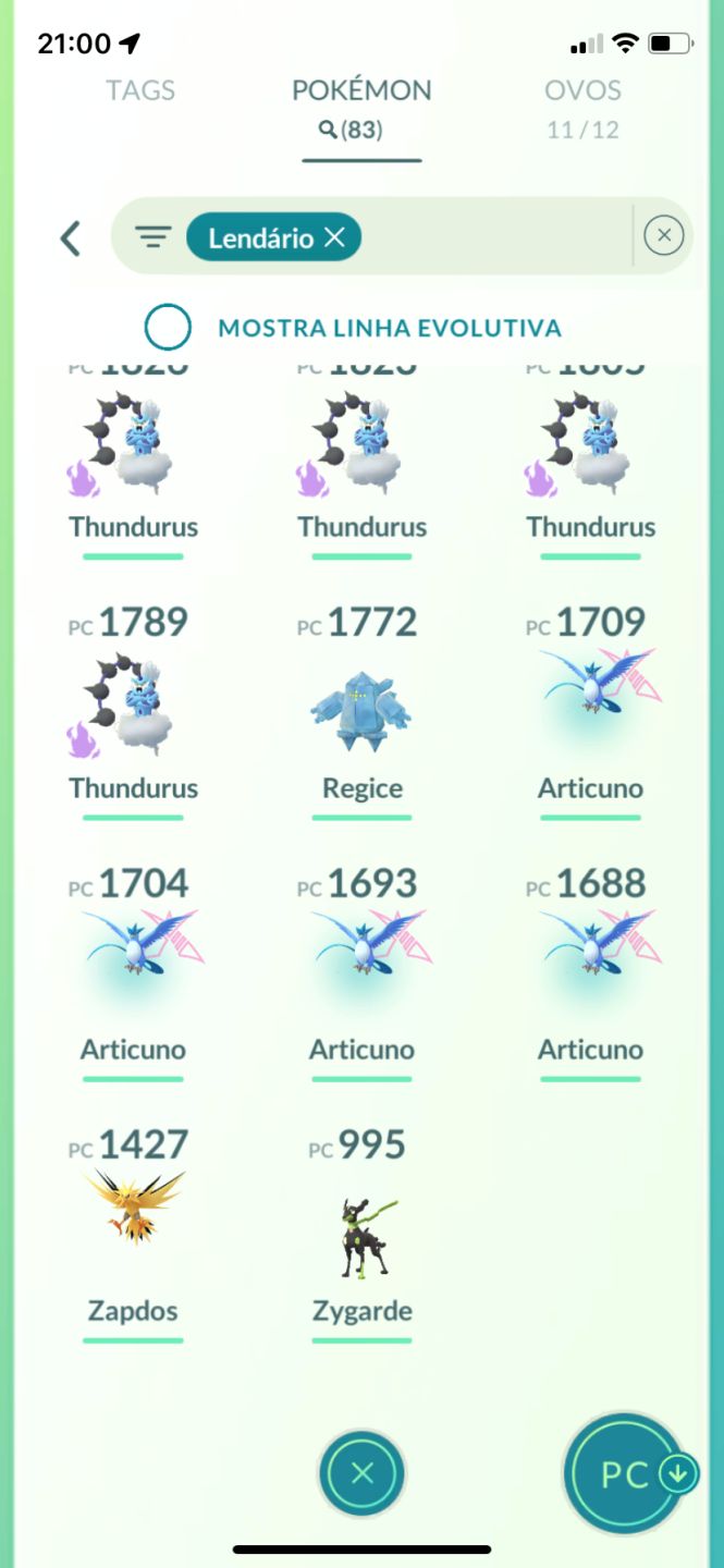 Conta lvl 53