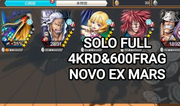 One Piece Bounty Rush Conta Com Novo EX Marcus Mars +4KRD & 600FRAG ANDROID