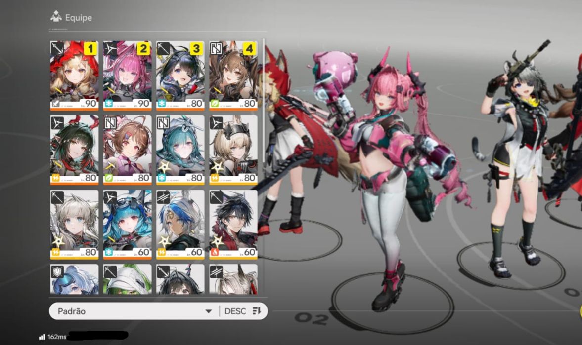 Conta Arknights Endfield - 11 Personagens 6 Estrelas