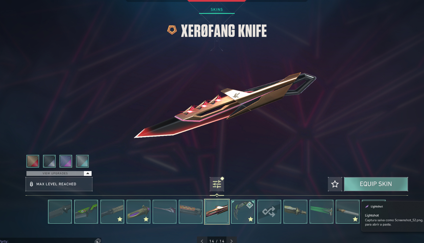 Conta Valorant +150 Level Full acesso com diversas skins