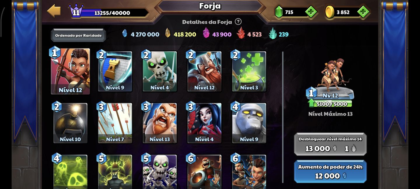 Conta Castle crush LV 11