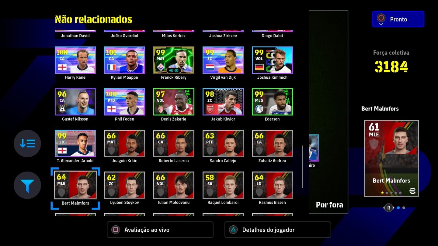 VENDE-SE CONTA eFOOTBALL PS4/PS5