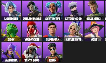 Conta com gojo +300 vbucks