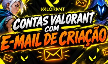 CONTAS VALORANT DIAMANTE 3 | LEVEL 20 | E-MAIL DE CRIAÇÃO + MENSAGEM RIOT