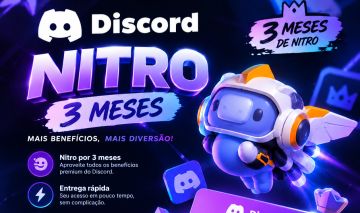 CONTA JA NITRADA COM 3 MESES DE NITRO ( VALE A PARTIR DA COMPRA)