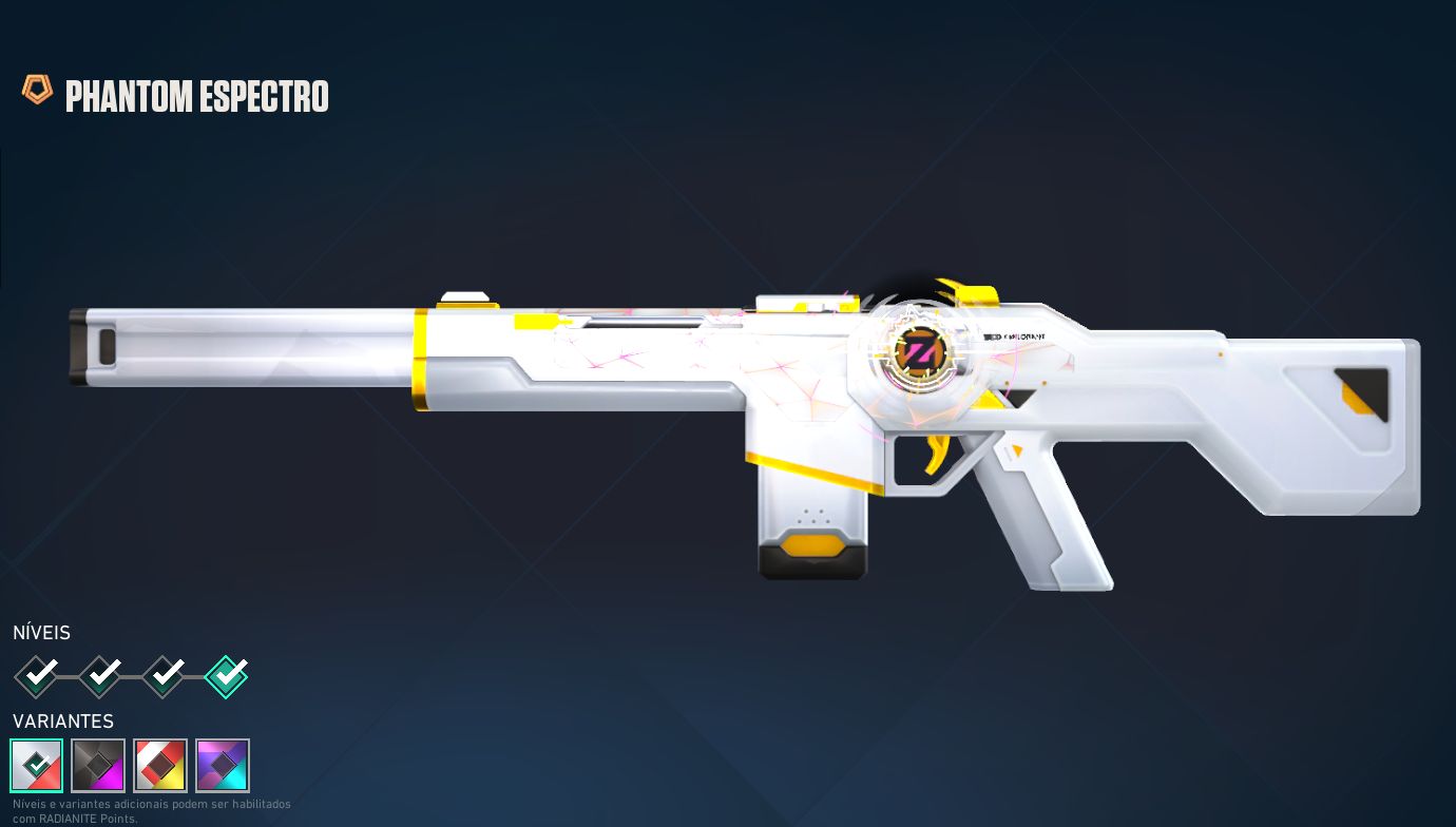 [VALOR NEGOCIAVEL] Conta Valorant com Phantom Espectro, Vandal Zerofang e Sherif