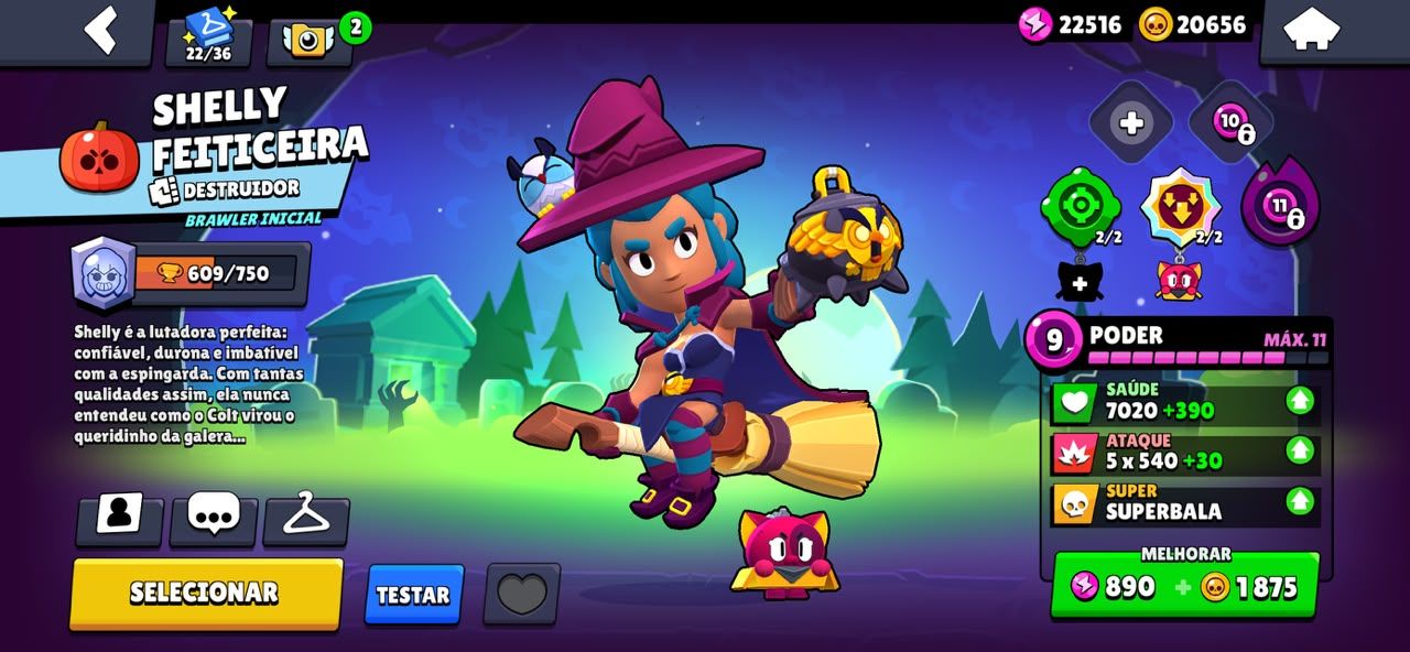 Conta de Brawl Stars Antiga - Ano 2018/2019 + 1 Pro Pass completo
