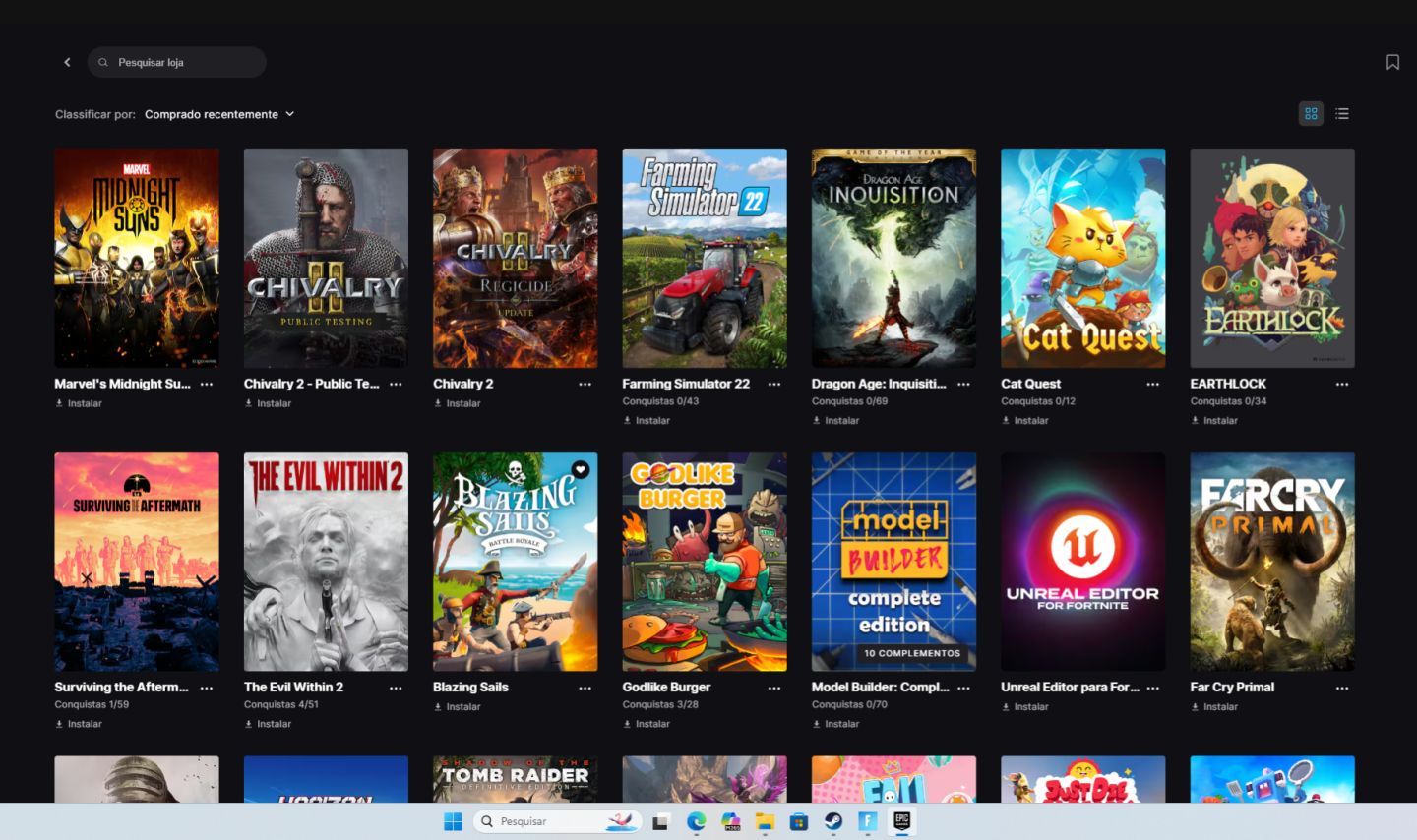 CONTA EPIC GAMES + CONTA FORTNITE RARA + SALVE O MUNDO FUNDADOR+ DIVERSOS JOGOS