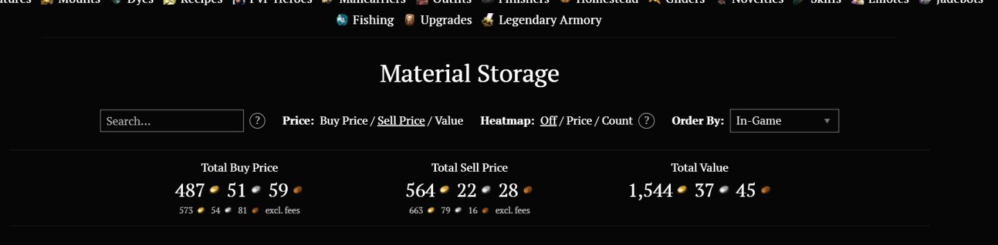 Conta gw2 (steam) com 4 lendarias