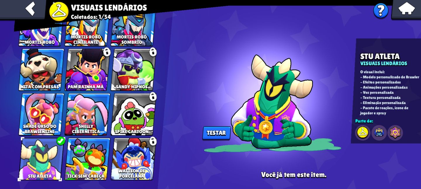CONTA DE BRAWL STARS COM BASICA COM ULTRA LENDÁRIO