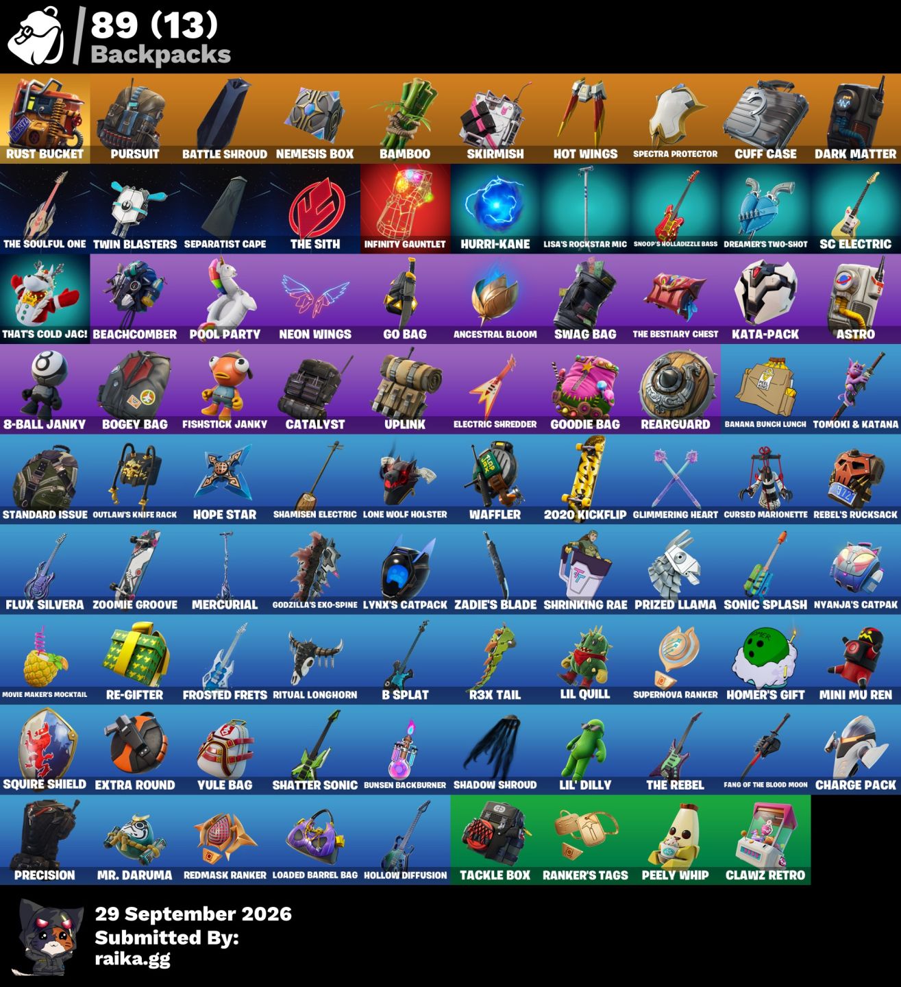 Conta Fortnite OG STW farm vbuck season 2, 3, 4, 5 e THANOS | 45 skins
