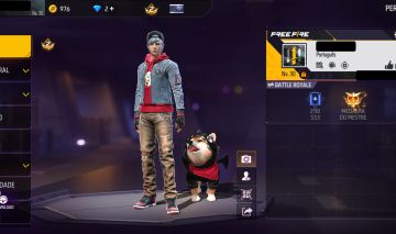 CONTA FREE FIRE VETERANO VISUAL PRINCESA DOS MARES E AUG FRAGMENTOS DA FÊNIX