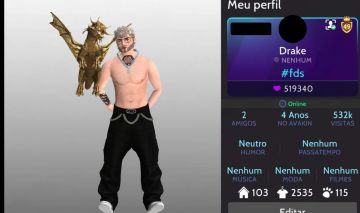 AVAKIN LIFE LVL 49 - 4 ANOS -2535 ROUPAS +103 CASAS +DRAGÃO DOURADO +ASAS COSMOS