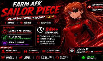 SERVIÇOS FARM AFK SAILOR PIECE - MENOR PREÇO DO SITE!!