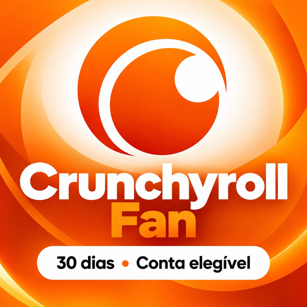Crunchyroll Fan | 30 dias | Link para conta elegível