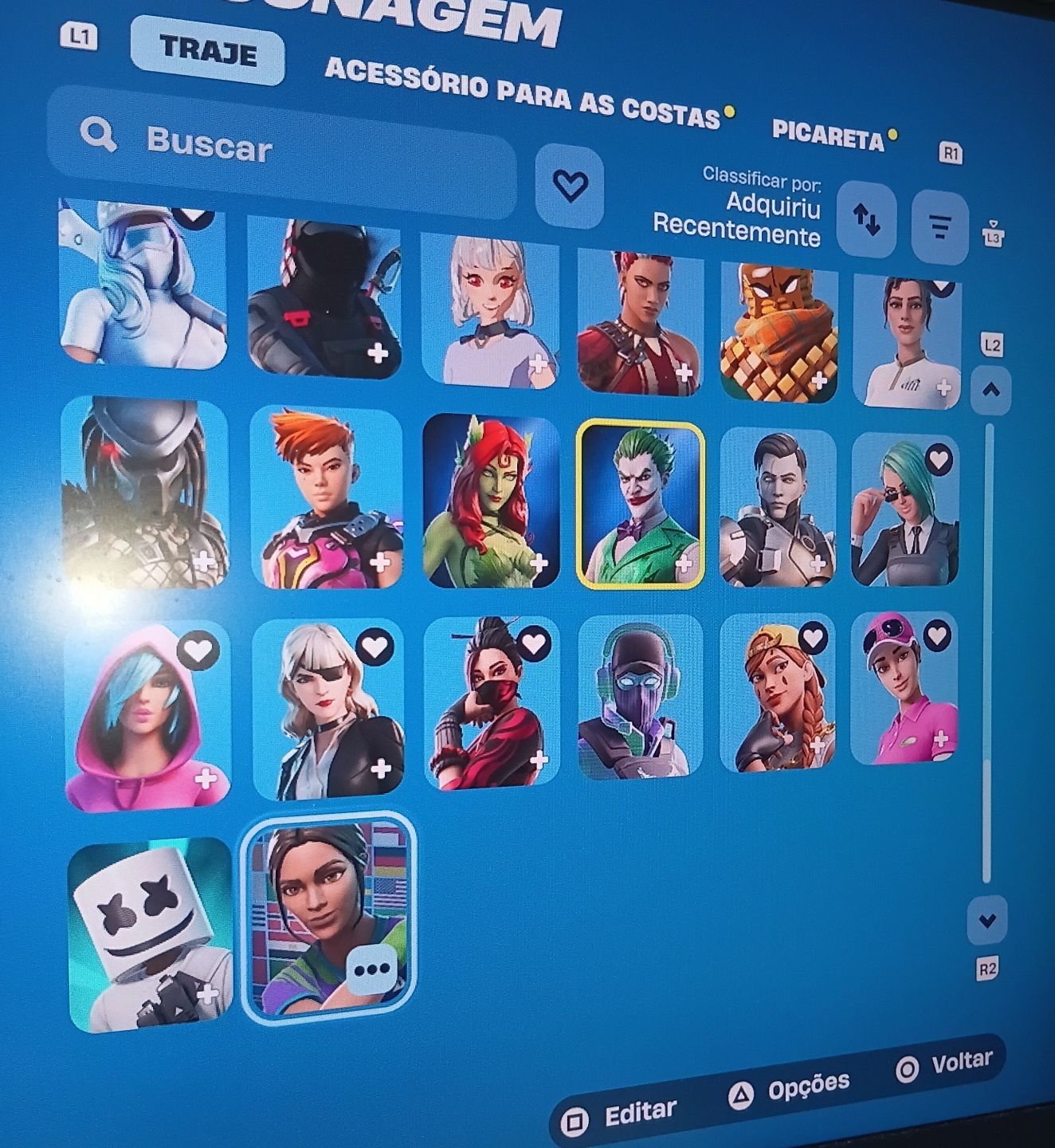CONTA DE FORTNITE RARA- KRATOS + MACHADO LEVIATÃ + VARINHA ESTELAR + 98 SKINS