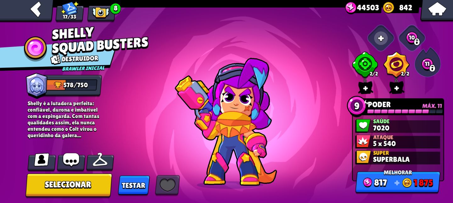 CONTA DE BRAWL STARS 38.300+ TROFÉUS 101 BRAWLERS SKINS EXCLUSIVAS