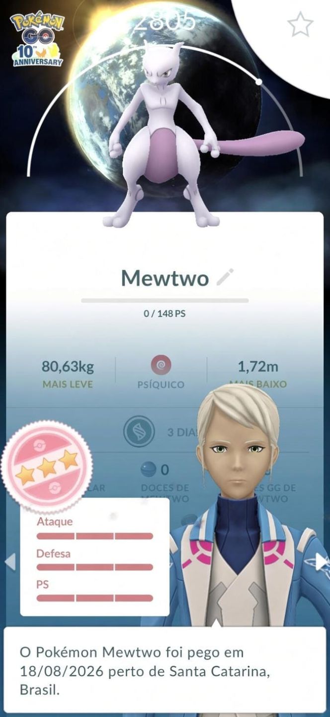 Conta Pokemon Go Level 46