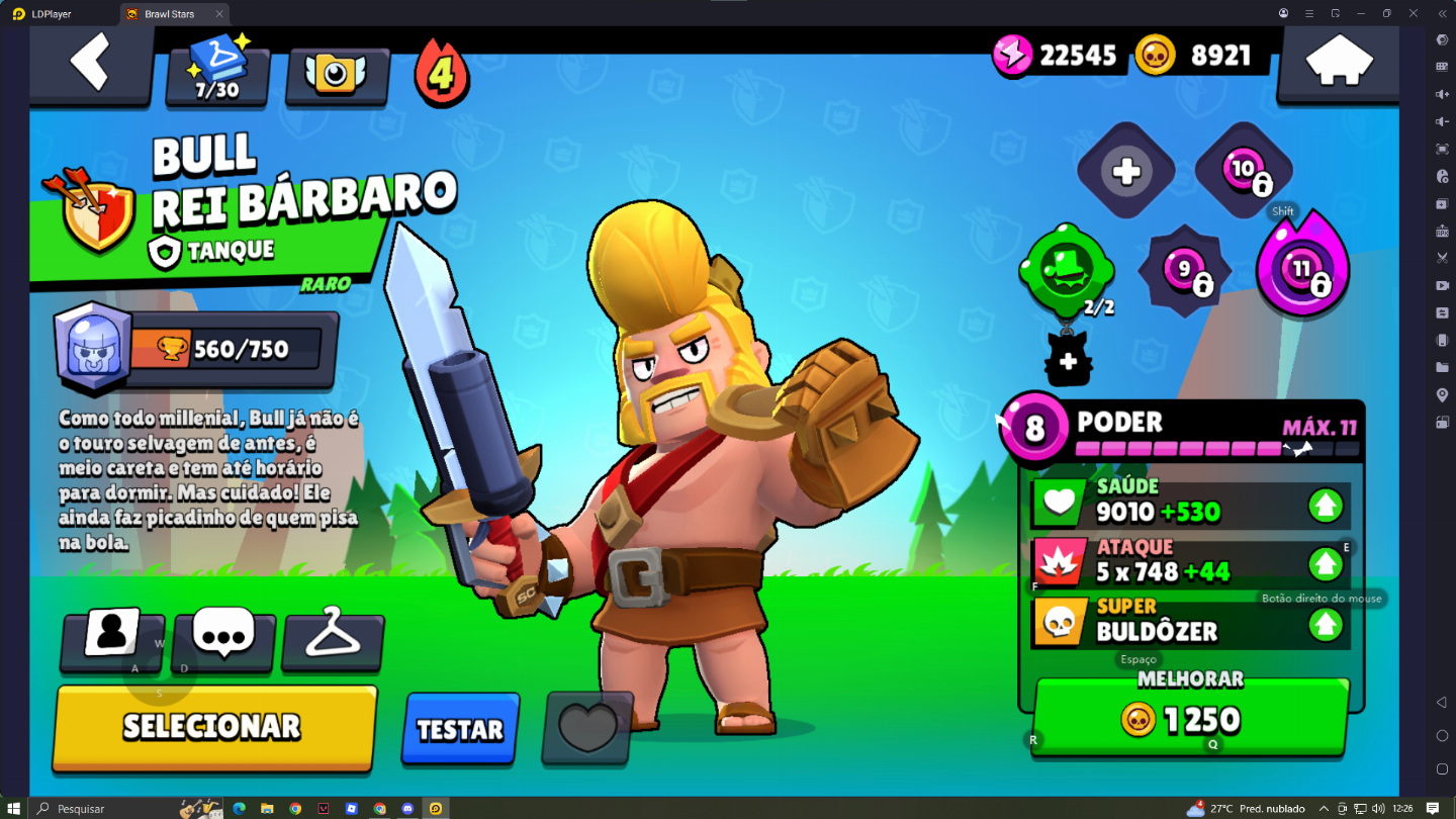 Conta Brawl stars 2020