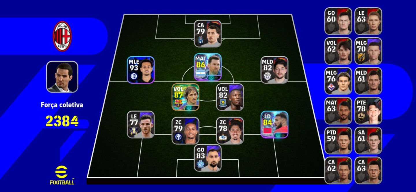 Conta edimilson efootball