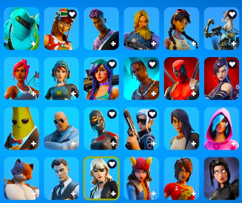 CONTA DE FORTNITE FULL ACESS COM TRAVIS SCOTT E BANDIDO PSICOPATA