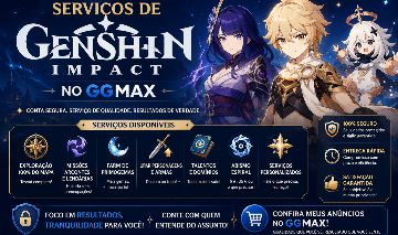 PROMOÇÃO LIMITADA! Serviços de Genshin MUITO baratos