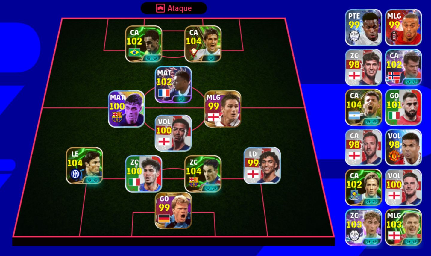 CONTA EFOOTBALL EXTREMAMENTE ANTIGA!! PACK INGLATERRA 2022, FRANÇA 2026 E MAIS..