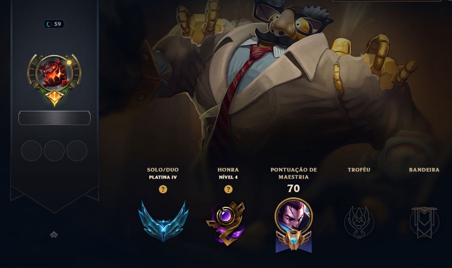 CONTA PLATINA IV FULL ACESSO lvl 59