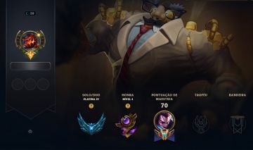 CONTA PLATINA IV FULL ACESSO lvl 59