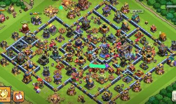 Clash Of Clans CV 18 | Nível 206