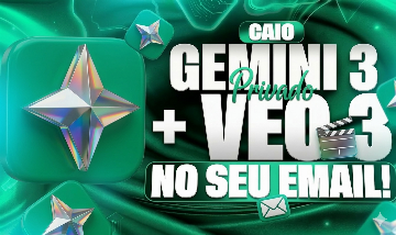 Gemini 3 Pro + 2TB + Veo 3.1 + Flow - 30 Dias ( No Seu Email )
