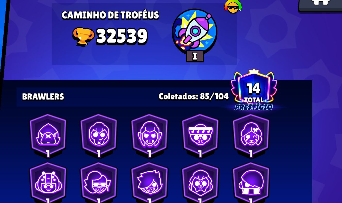 CONTA DE BRAWL STARS 32K