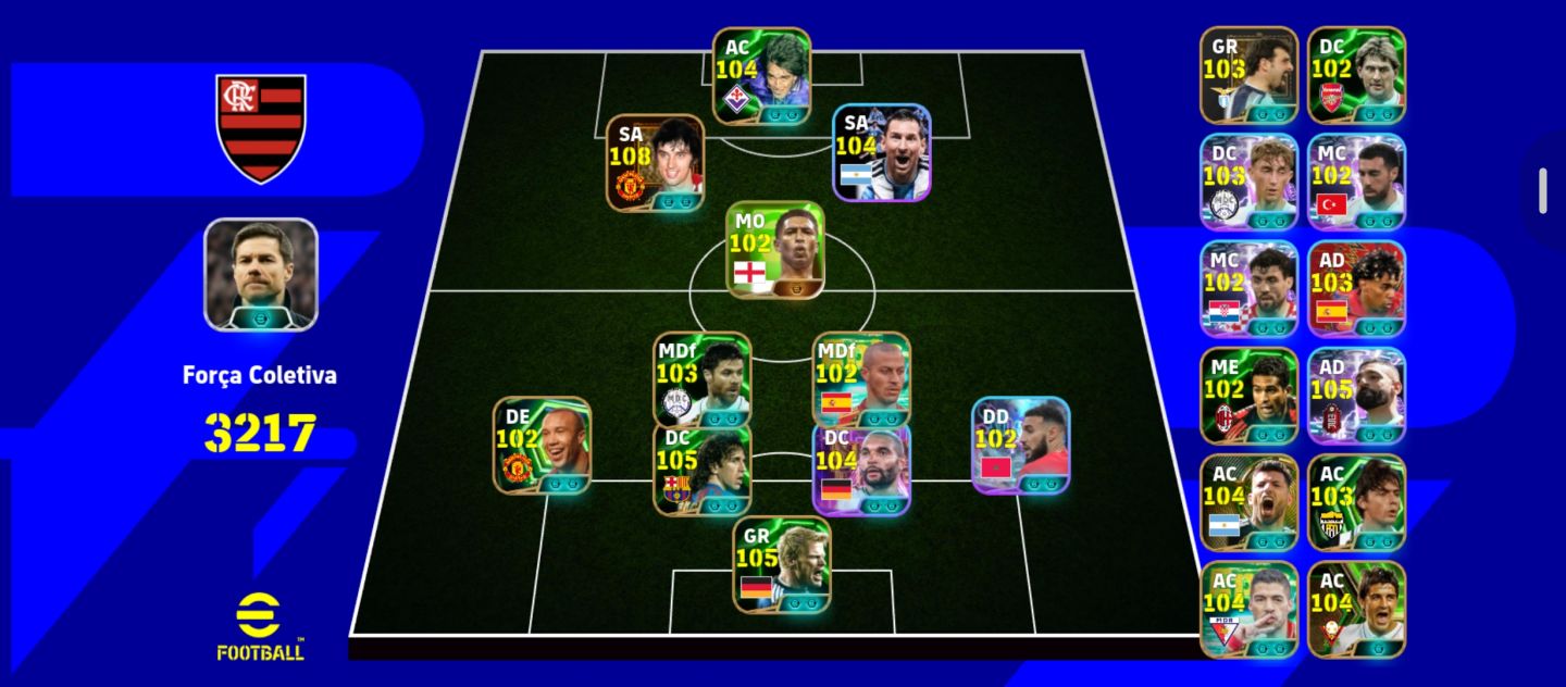 Conta de efootbol não jogo mais