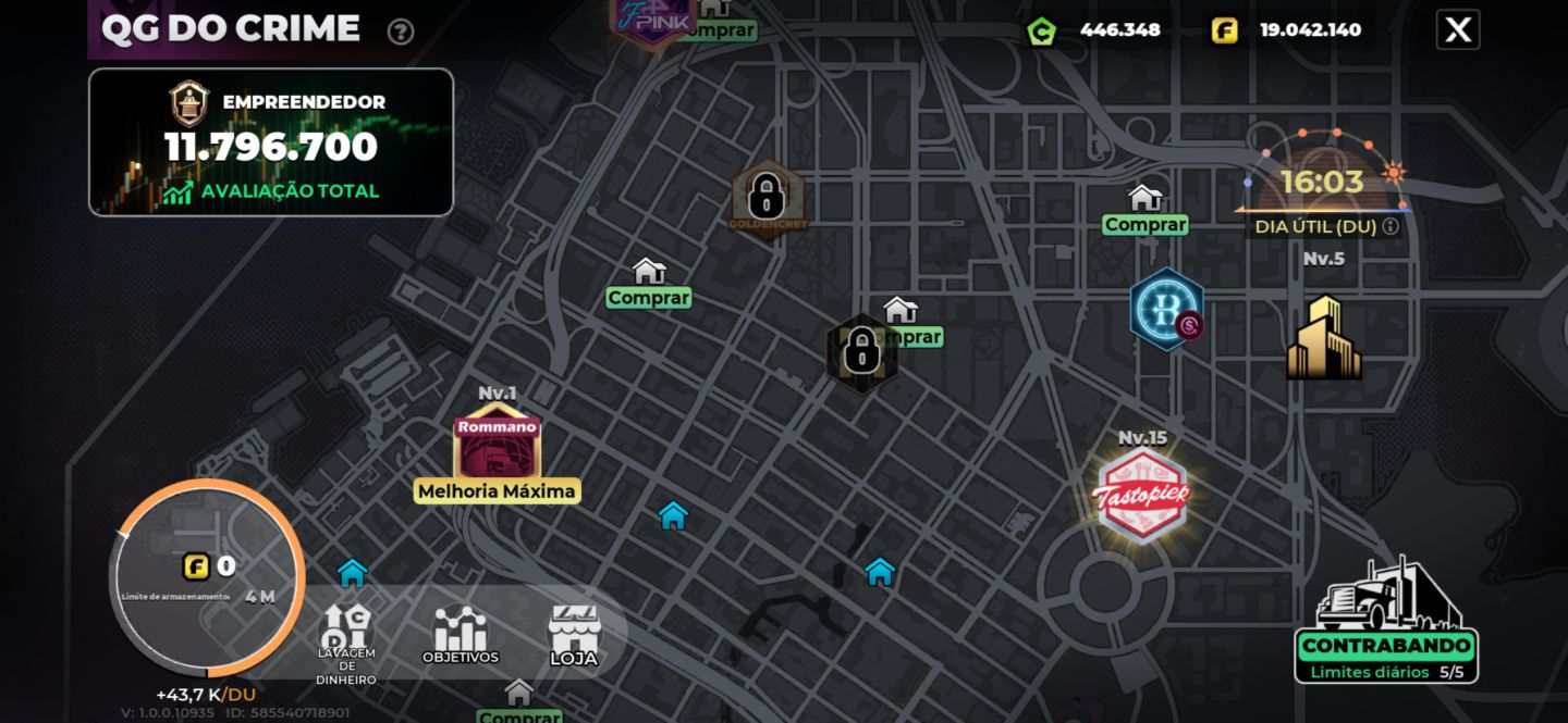 Gangstar Mirage City LVL 48 (Mobile & PC)