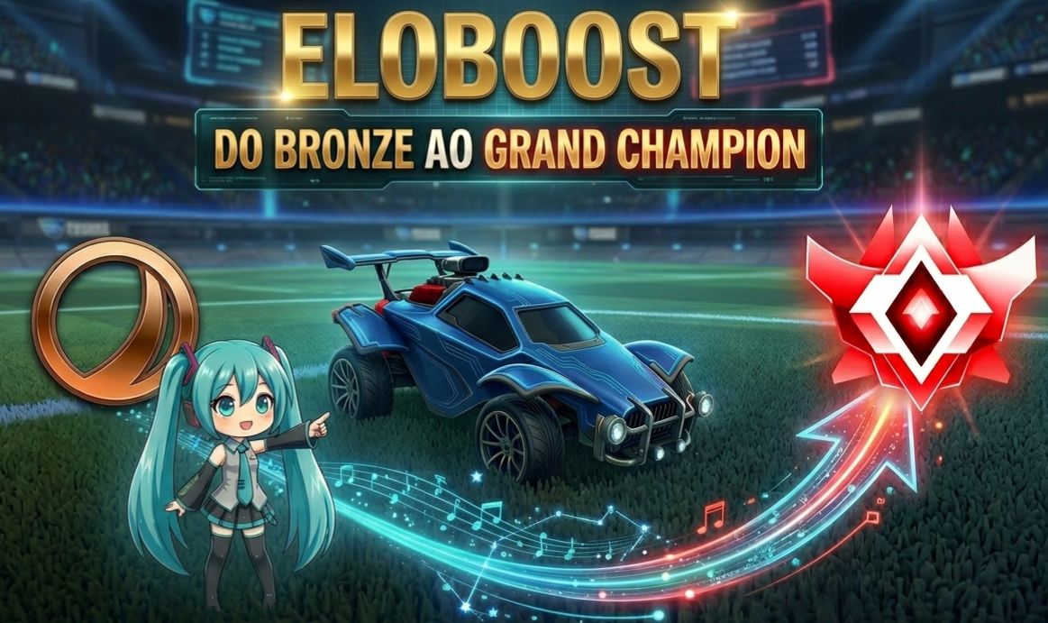 Elo Boost Rocket League | Solo, Duo, Torneios e Tags até GC