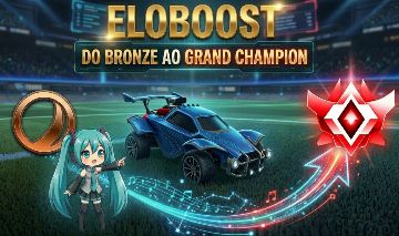 Elo Boost Rocket League | Solo, Duo, Torneios e Tags até GC