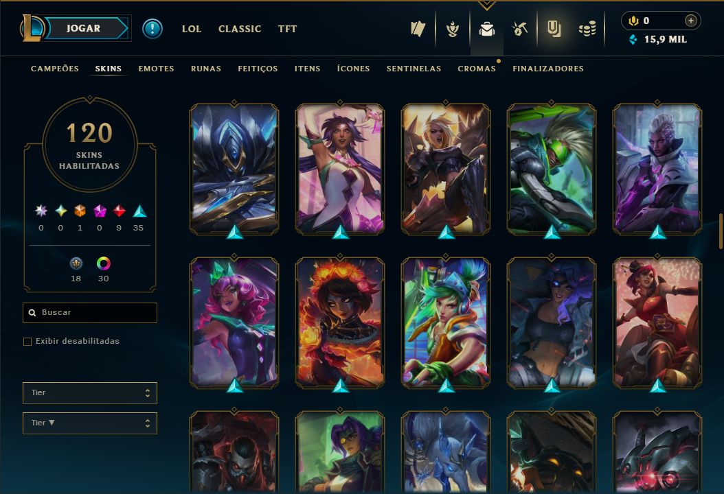 SKIN LENDÁRIA YASUO DRAGÃO + [ QUASE 150 SKINS HABILITADAS ] + [ TROCA NICK ]