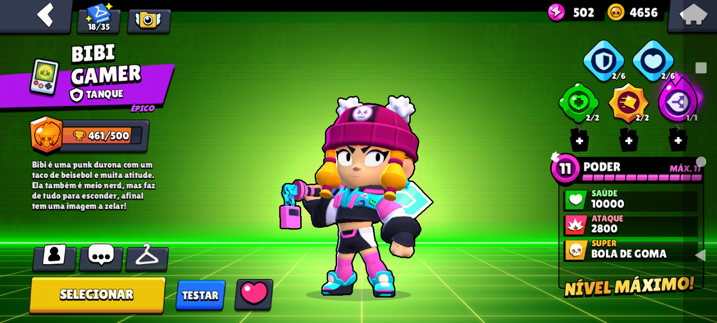 Conta Brawl Stars 40K Troféus + 700 GEMAS | Muitas Skins Épicas | Conta TOP!