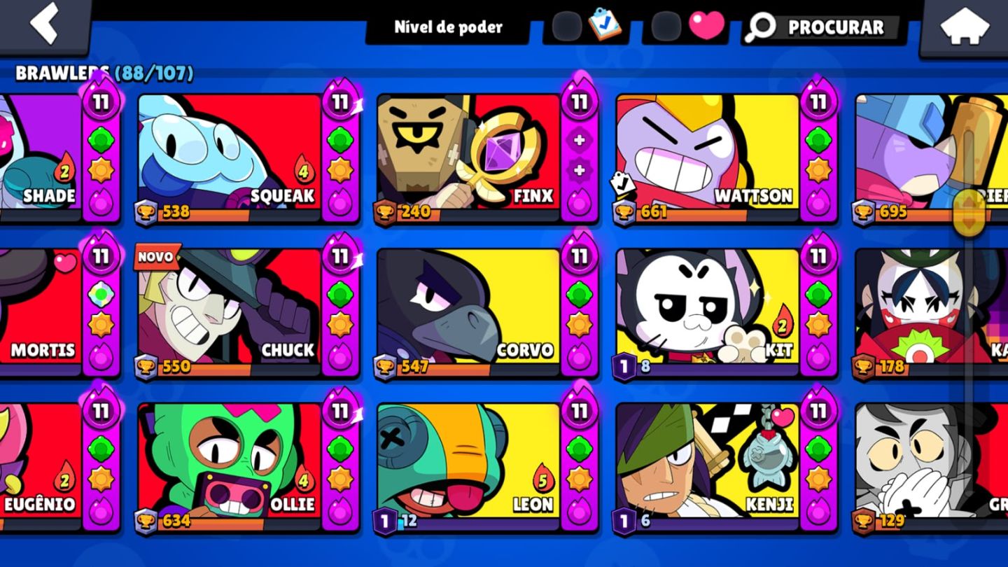 CONTA DE BRAWL STARS BARATA!!